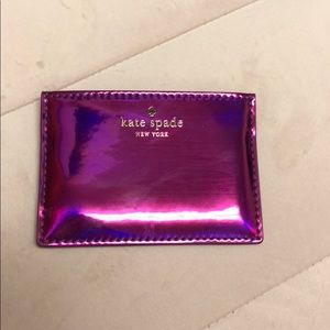 Kate Spade RAINER LANE IRIDESCENT CARD HOLDER